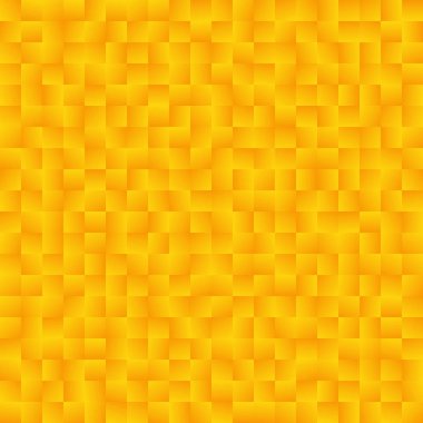 Sarı degrade karelerinin oluşan doku. Soyut vektör arka plan. Tasarım şablonu.