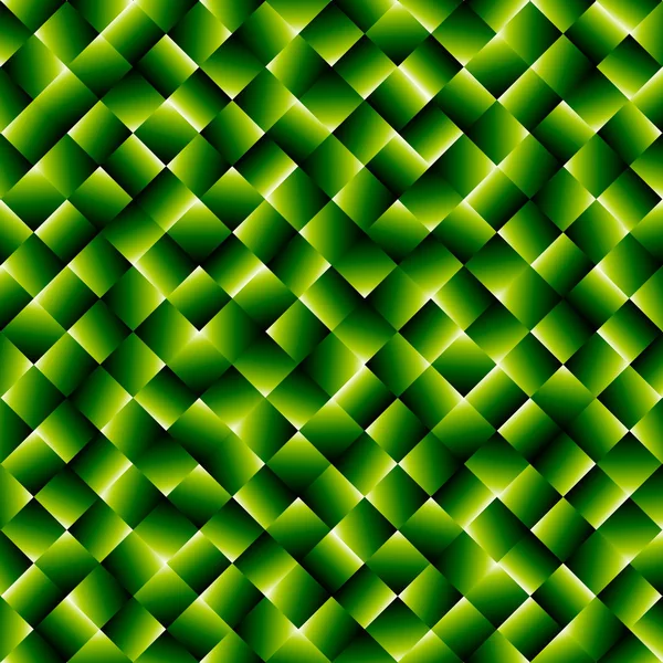 緑のグラデーションの正方形から成るテクスチャです。抽象的なベクトルの背景。あなたのデザイン テンプレート. — ストックベクタ