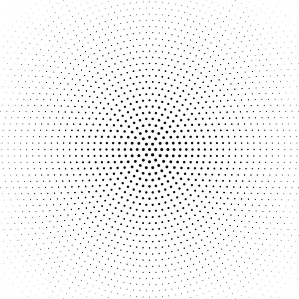 하프톤 점선은 널리 분포되어 있다. 반음 효과 벡터 패턴. 하얀 배경에 고립되어 있는 원 점들. — 스톡 벡터