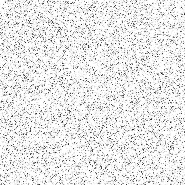 Noktalı resim arka plan düzensizce dağıtılmış noktalı. Noktalı resim efekti vektör desen. Beyaz arka plan üzerinde izole daire noktalar.