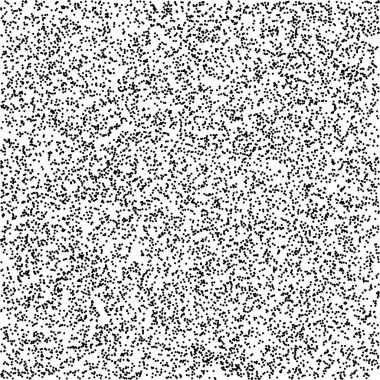 Noktalı resim arka plan düzensizce dağıtılmış noktalı. Noktalı resim efekti vektör desen. Beyaz arka plan üzerinde izole daire noktalar.