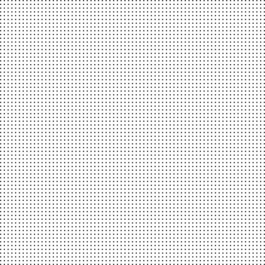 Noktalı resim arka plan birörnek dağıtılmış noktalı. Noktalı resim efekti vektör desen. Beyaz arka plan üzerinde izole daire noktalar.