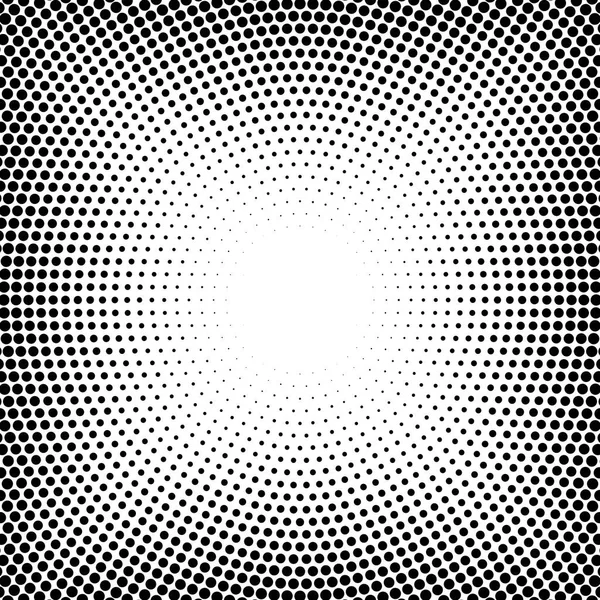 Halftone dotted background randomly distributed. Halftone effect vector pattern. Circle dots isolated on the white background. — Stock Vector