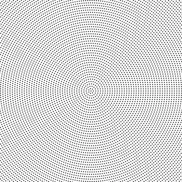 Μεσοτονικό διάστικτη φόντο ομοιόμορφα κατανεμημένα. Μεσοτονικό μοτίβο διανύσματος αποτελέσματος. Κύκλος τελείες που απομονώνονται σε λευκό φόντο. — Διανυσματικό Αρχείο