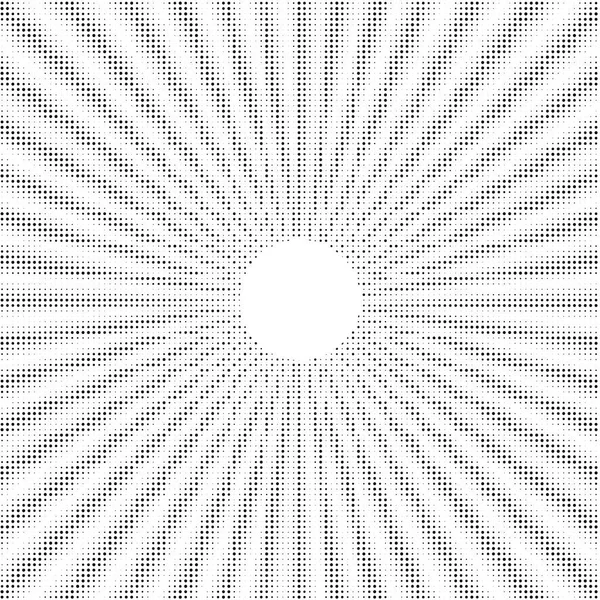 Halftone punkteret baggrund cirkulært fordelt. Halftone effekt vektor mønster. Circle prikker isoleret på den hvide baggrund . – Stock-vektor