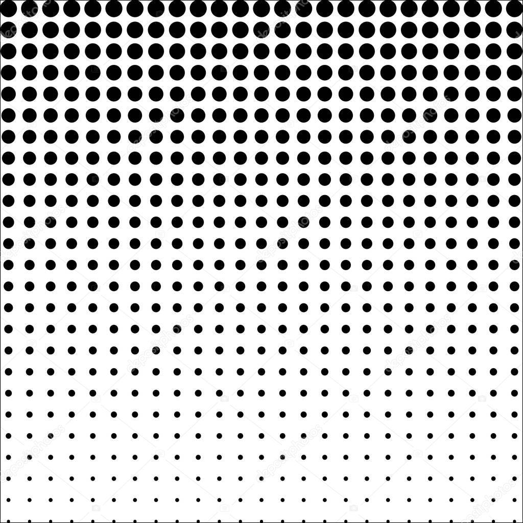 Halftone dotted background. Halftone effect vector patterns collection. Circle dots isolated on the white background.