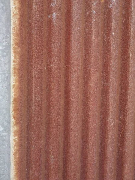 Zinc Sheet Vertical Galvanized Sheets Make Wall Rust Texture Material — Stock Photo, Image