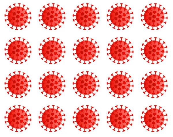 Coronavirus Covid 19白色背景的符号图形组 — 图库照片