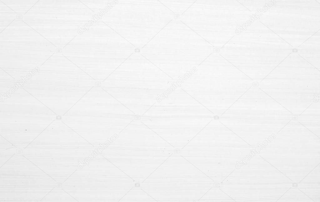 Table top view of wood texture in white light natural color background. Grey clean grain wooden floor birch panel backdrop with plain board pale detail streak finishing for chic space clear concept.