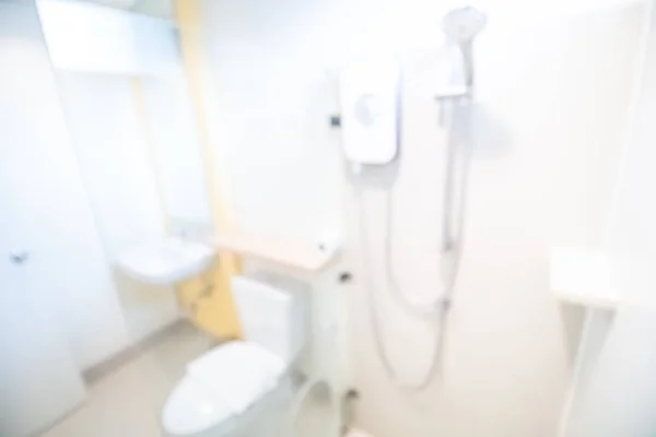Abstraktní Rozmazaný Interiér Koupelny Pozadí Prázdné Bílé Mramorové Dlaždice Pro — Stock fotografie