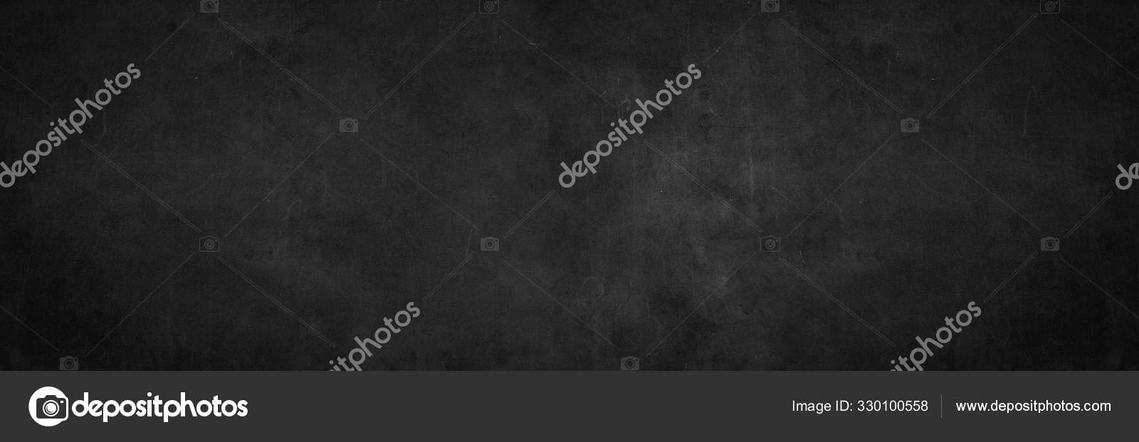 Blank Wide Screen Real Chalkboard Background Texture College Concept