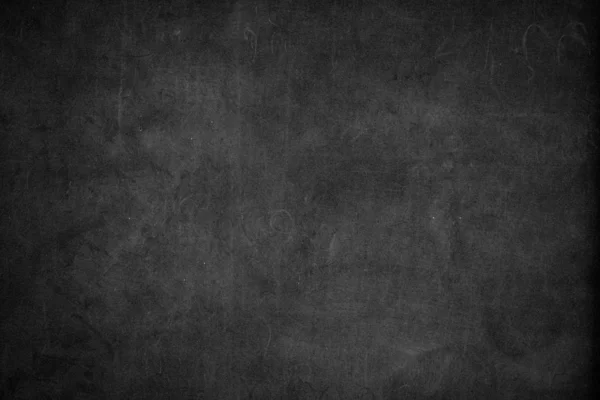 Blank front Texture de fond de tableau noir réel dans le concept de collège pour le papier peint enfant de retour à l'école pour créer un graphique de dessin de texte à la craie blanche. Vieux tableau noir vide d'éducation de mur arrière. — Photo