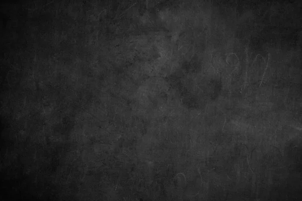 Blank Front Real Black Chalkboard Background Texture College Concept Back — Stock Photo, Image