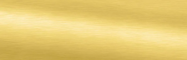 ワイド光沢のある滑らかなライン金属金色の背景明るいヴィンテージ真鍮プレートクロムパノラマテクスチャコンセプトシンプルなブロンズ箔パネルハード背景デザイン パノラマ黄金の光洗練されたバナートップ — ストック写真