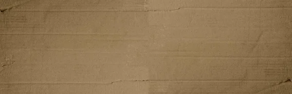 スクラップキャンバスの無地の茶色のエコ紙のテクスチャ手紙クラフトデザインパッケージボックスの背景の広い背景写真のコンセプト パノラマパーチメント米のリサイクル面と土のトーンのパターンバック — ストック写真
