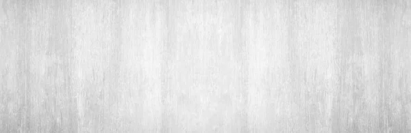 Широкий Стол Видом Текстуру Дерева Белом Светлом Панорамном Фоне Серый — стоковое фото