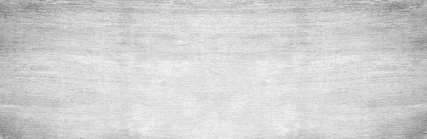 白い光のパノラマの背景に木のテクスチャの広いテーブル上のビュー パノラマグレークリーンな木目の床白樺のパネル背景コンセプトと平板の薄い詳細ストリークスペースをクリア — ストック写真