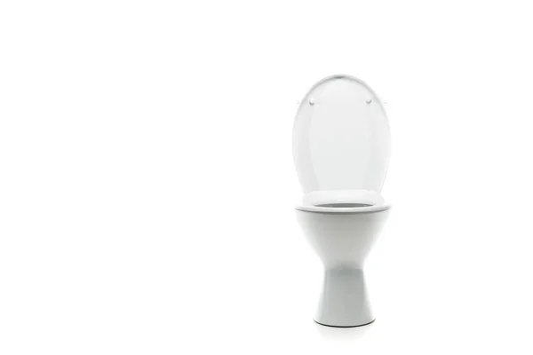 Ceramic Clean Toilet Bowl Isolated White — Stock Photo, Image