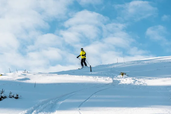 Neve Branca Perto Esportes Esqui Inverno — Fotografia de Stock