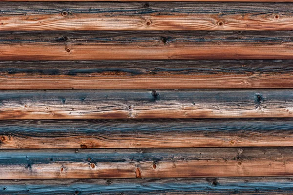 Superfície marrom texturizada natural de madeira com espaço de cópia — Fotografia de Stock