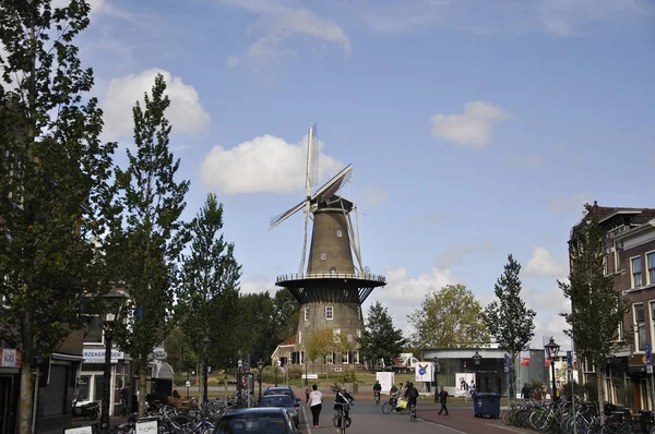 Windmühlenmuseum de valk — Stockfoto