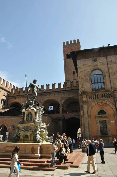 Bologna, old city centre — Stock Photo, Image