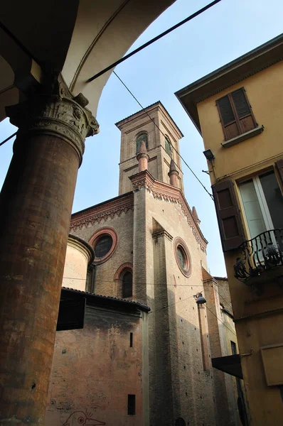 Church San Martino Old City Center Seen Portico — Stock Photo, Image