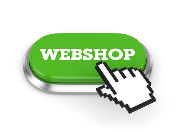 Webshop button icon — ストック写真