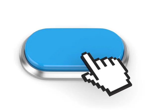 Blank button icon — Stock Photo, Image