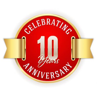 10 yıl yıldönümü kutlama