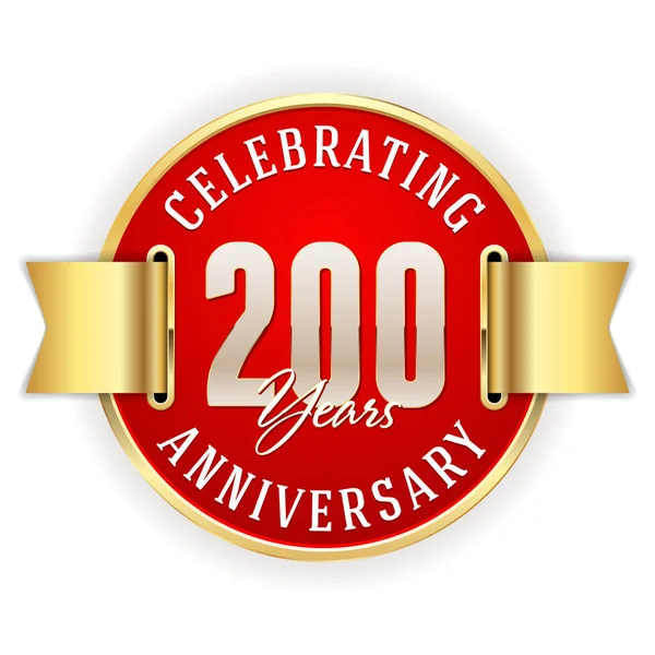Празднование 200-летия со дня рождения — стоковый вектор