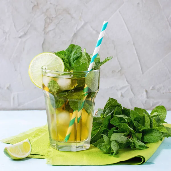 Iced green tea — Stock Photo, Image