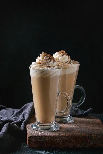 Tök fűszeres latte — Stock Fotó