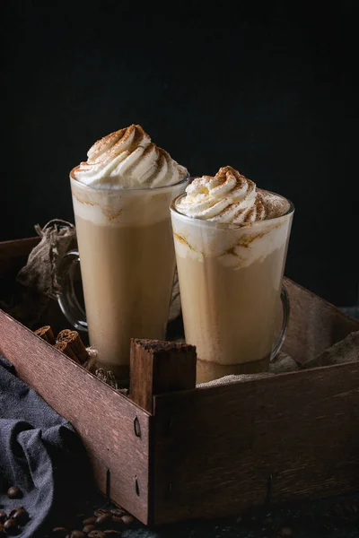 Tök fűszeres latte — Stock Fotó