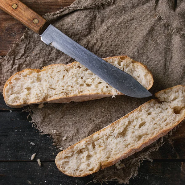 Fresh sliced bread — Stock Photo, Image