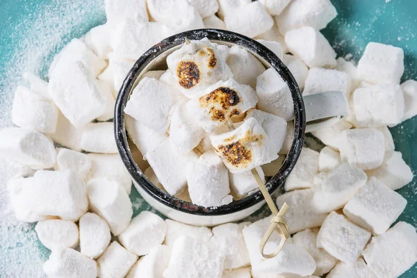 Homemade vanilla marshmallow — Stock Photo, Image