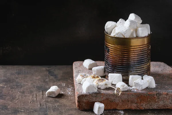 Homemade vanilla marshmallow — Stock Photo, Image