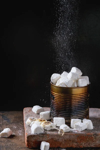 Homemade vanilla marshmallow — Stock Photo, Image