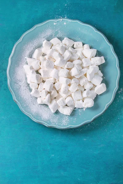 Hemmagjord vanilj marshmallow — Stockfoto