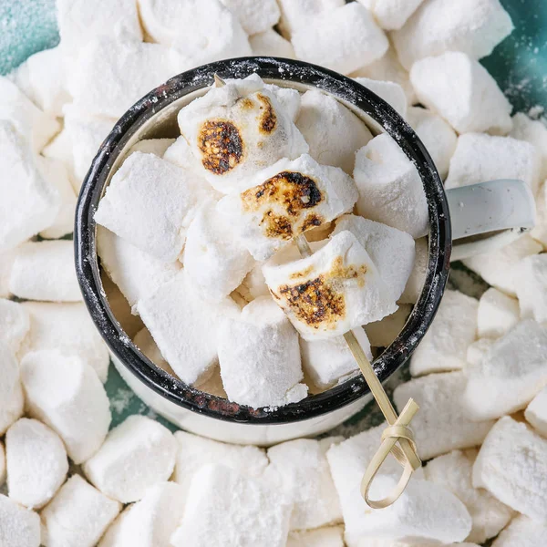 Marshmallow alla vaniglia fatto in casa — Foto Stock