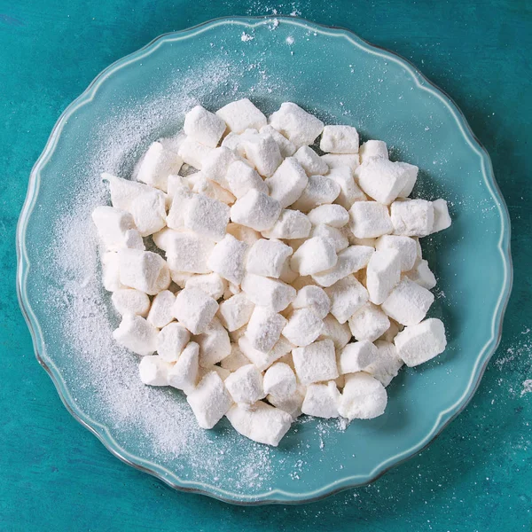 Zelfgemaakte vanille marshmallow — Stockfoto