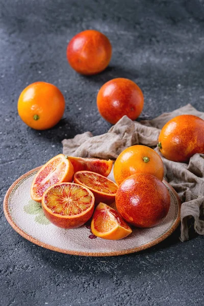 Sang sicilien oranges fruits — Photo