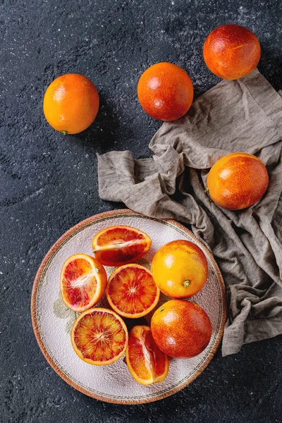 西西里人血桔子水果 — 图库照片