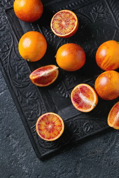 Sicilian Blood oranges fruits — Stock Photo, Image