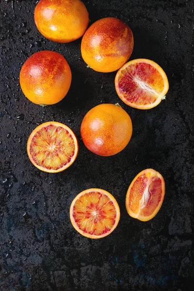 시칠리아 혈액 오렌지 과일 — 스톡 사진