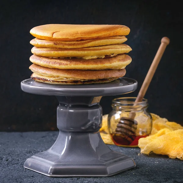 Pancake kunyit Ombre — Stok Foto