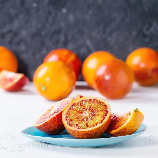 Sicilian Blood oranges fruits — Stock Photo, Image