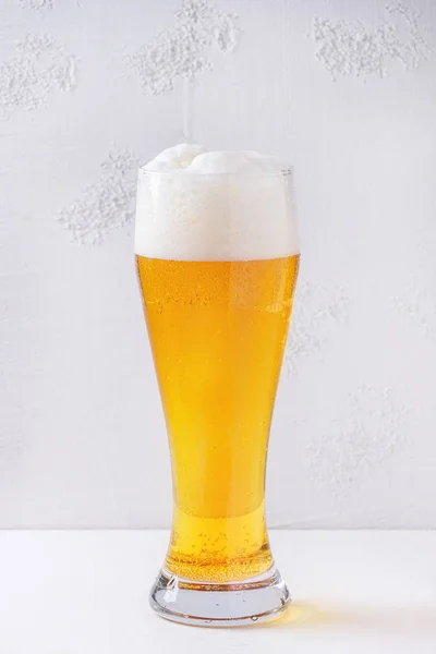 Vaso de cerveza lager — Foto de Stock