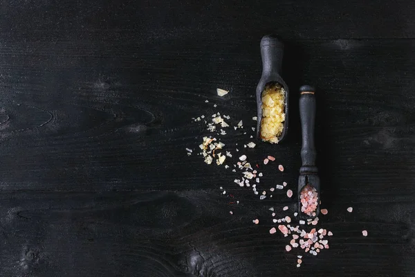 Variety of colorful salt — Stock Photo, Image