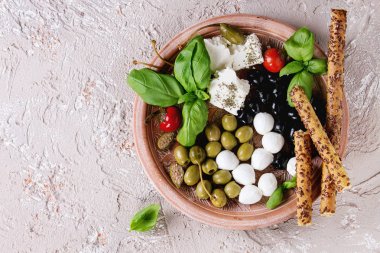 Akdeniz meze tabağı